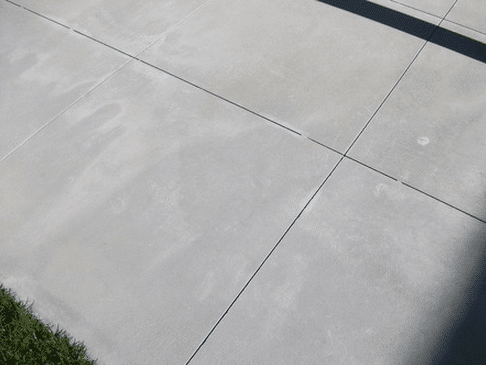 Simpele betontegels