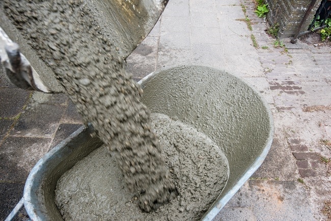 cement voorbereiden