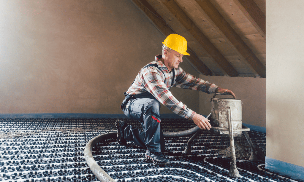 pompschakelaar vloerverwarming