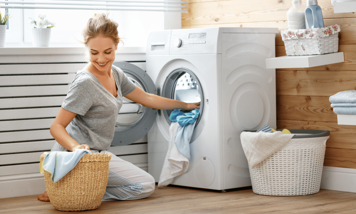wasmachine met waterontharder